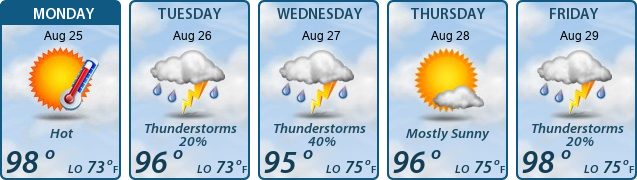 5-Day Forecast