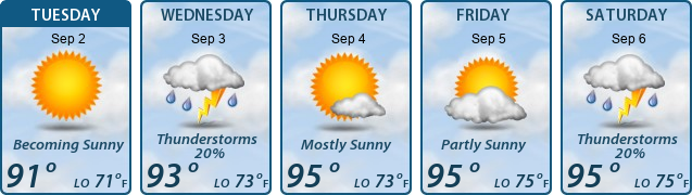 5-Day Forecast
