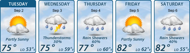 5-Day Forecast