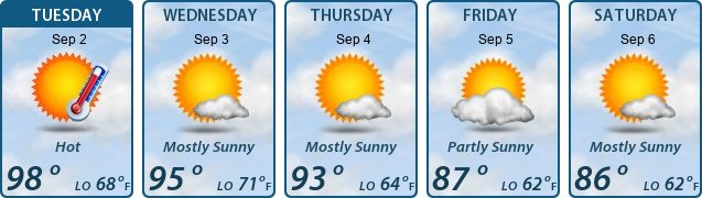 5-Day Forecast