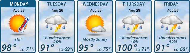 5-Day Forecast