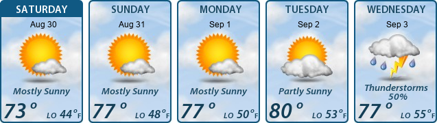 5-Day Forecast