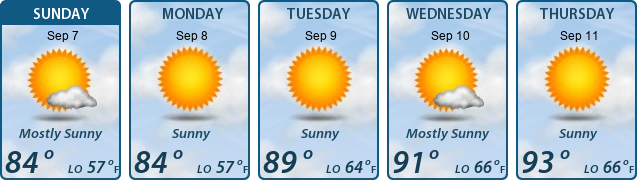 5-Day Forecast