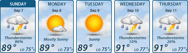 5-Day Forecast