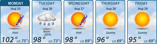 5-Day Forecast