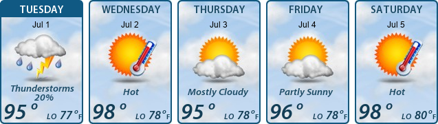 5-Day Forecast