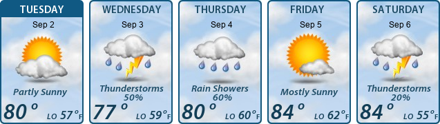 5-Day Forecast